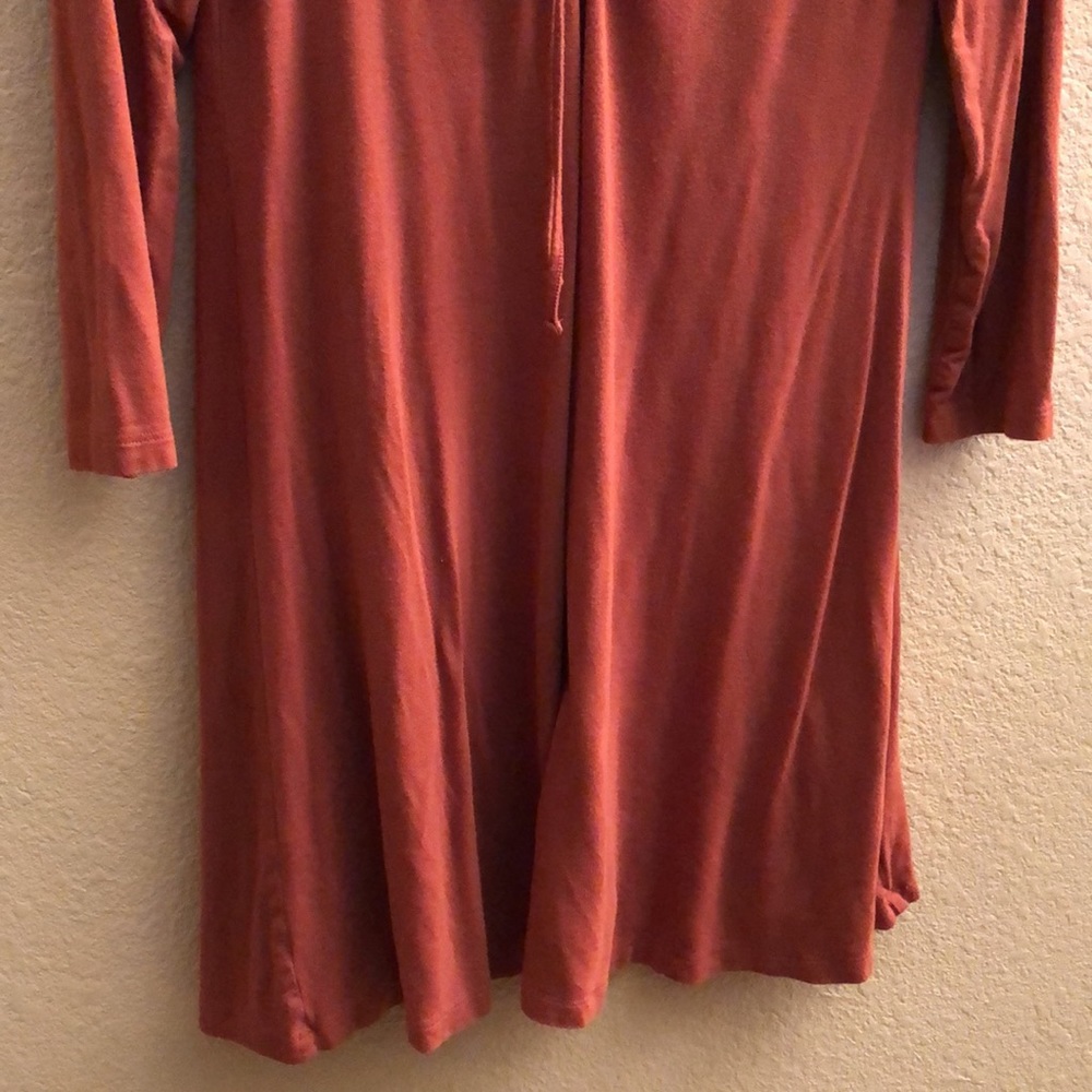 🧡 Forever 21 Burnt Orange Dress - Picture 4 of 8
